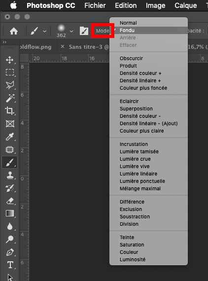 Modes du Pinceau